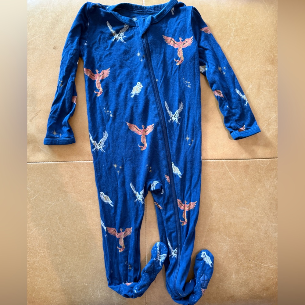 Kyte Baby Viscose Bamboo Harry Potter Footie 12-18M